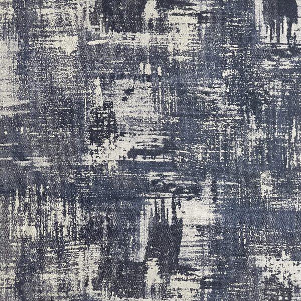 Tessellati Midnight/Gilver Fabric by Clarke & Clarke - F1472/02 | Modern 2 Interiors