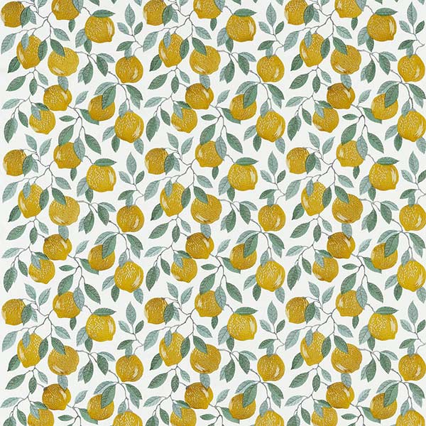 Sicilian Lemon Fabric by Clarke & Clarke - F1508/01 | Modern 2 Interiors