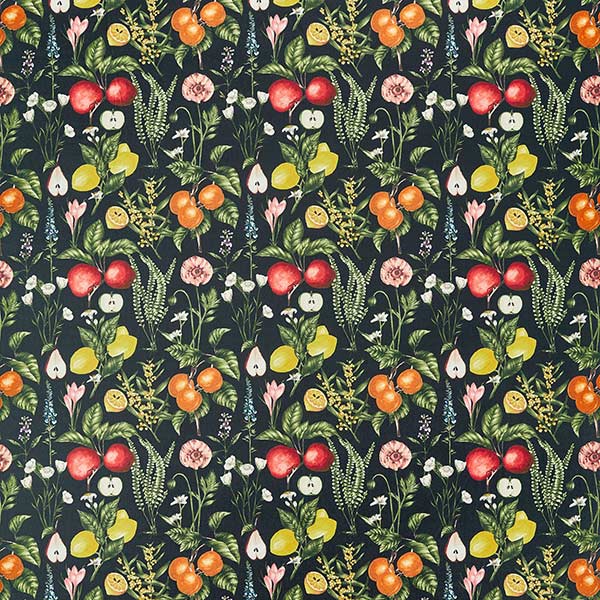 Sorento Ebony Velvet Fabric by Clarke & Clarke - F1510/01 | Modern 2 Interiors