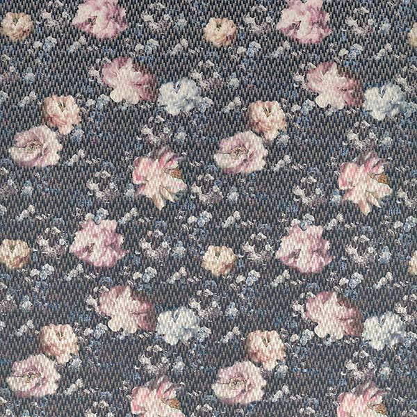 Camile Blush & Charcoal Fabric by Clarke & Clarke - F1523/01 | Modern 2 Interiors