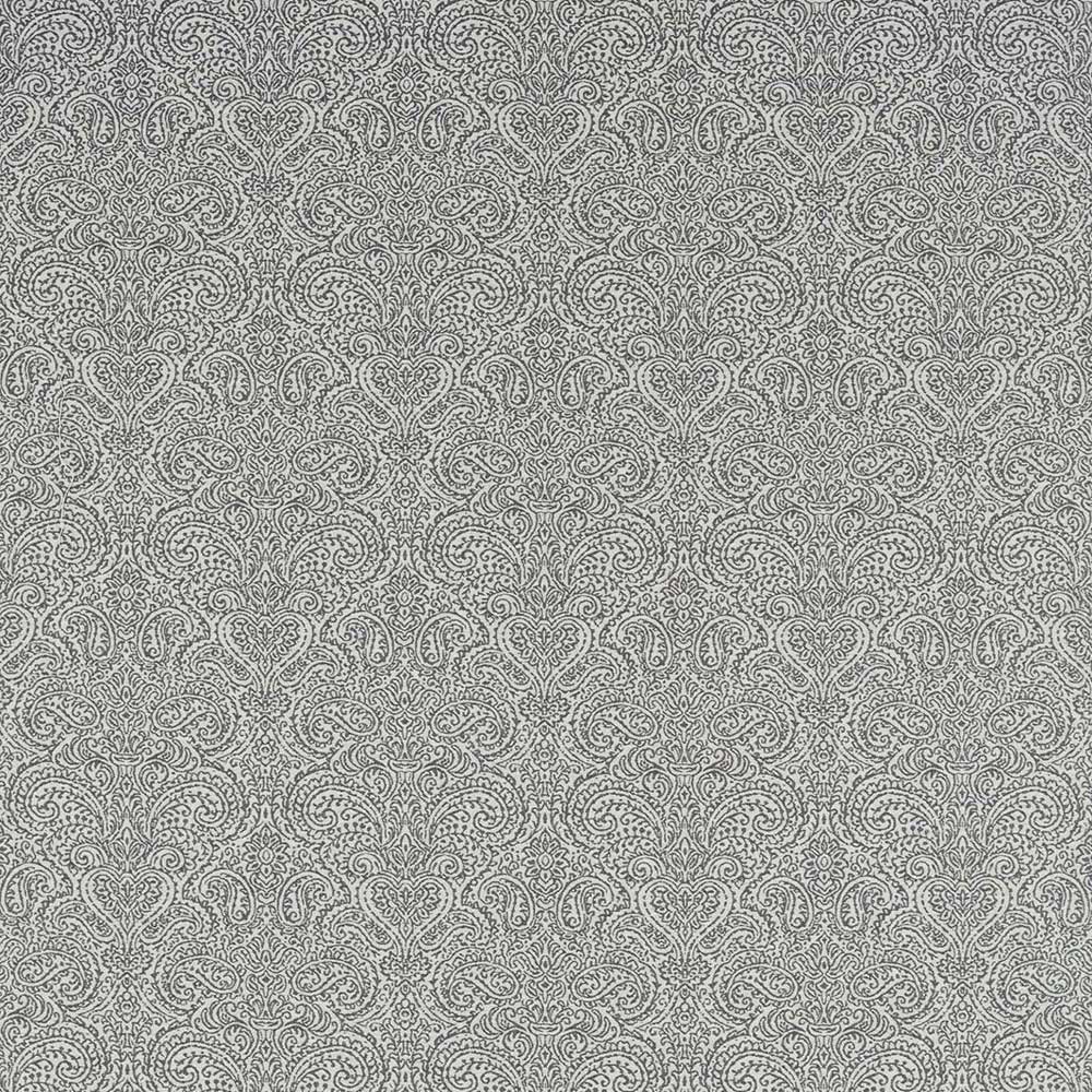 Ada Charcoal Fabric by Clarke & Clarke - F1540/02 | Modern 2 Interiors