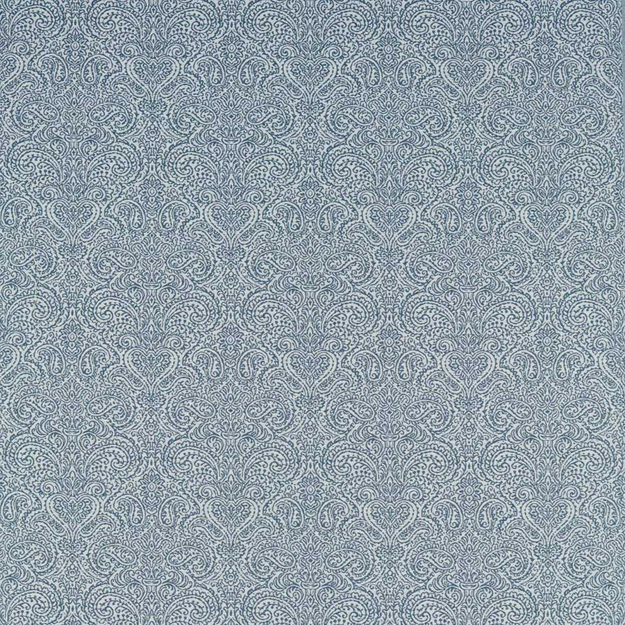 Ada Midnight Fabric by Clarke & Clarke - F1540/05 | Modern 2 Interiors