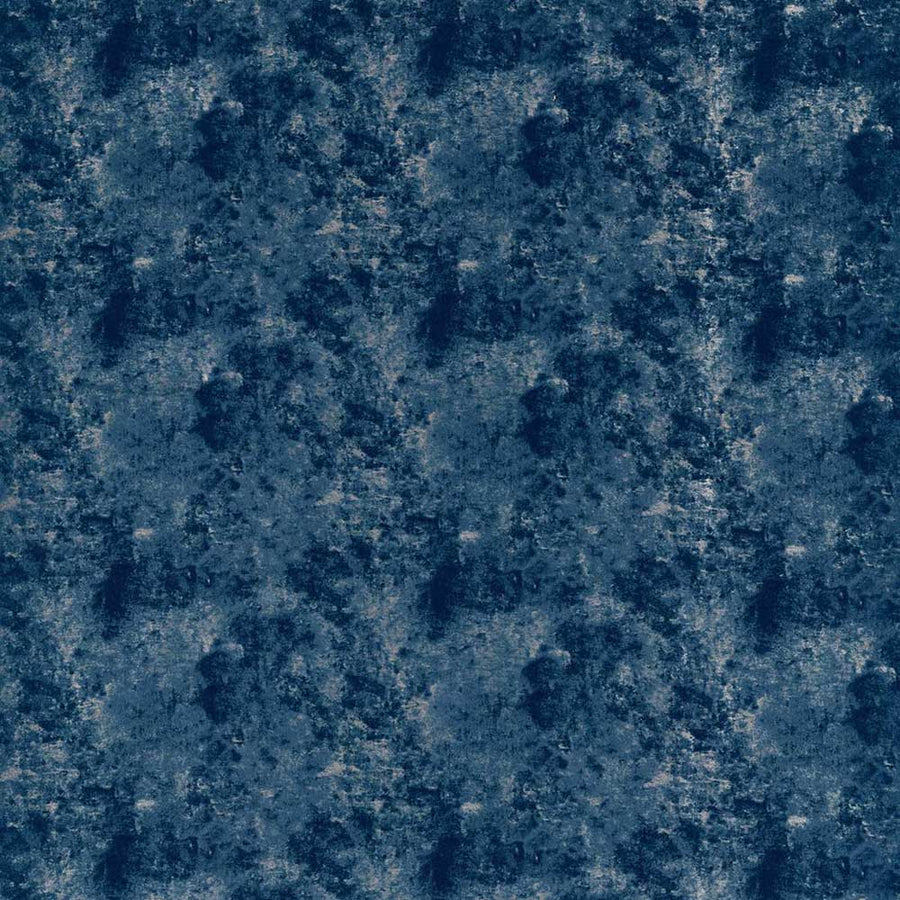Nuvola Midnight Fabric by Clarke & Clarke - F1551/02 | Modern 2 Interiors