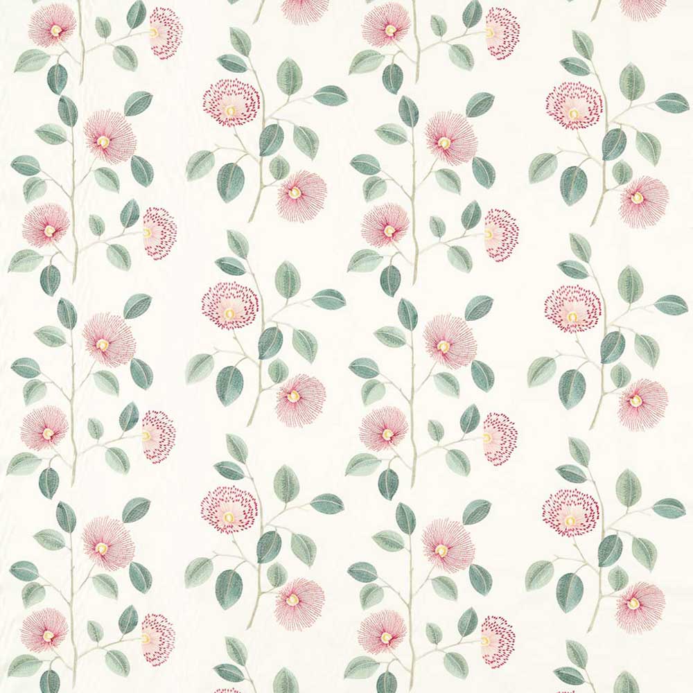 Monique Blush & Raspberry Fabric by Clarke & Clarke - F1555/02 | Modern 2 Interiors