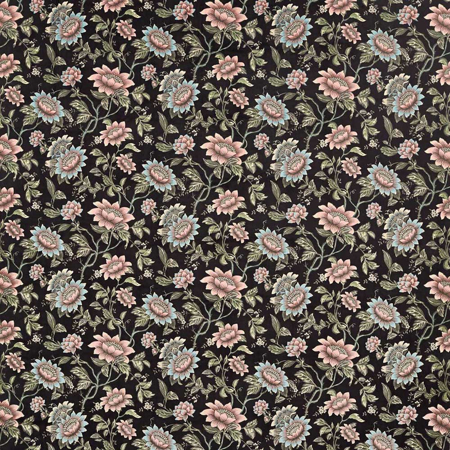 Tonquin Velvet Noir Fabric by Clarke & Clarke - F1590/02 | Modern 2 Interiors