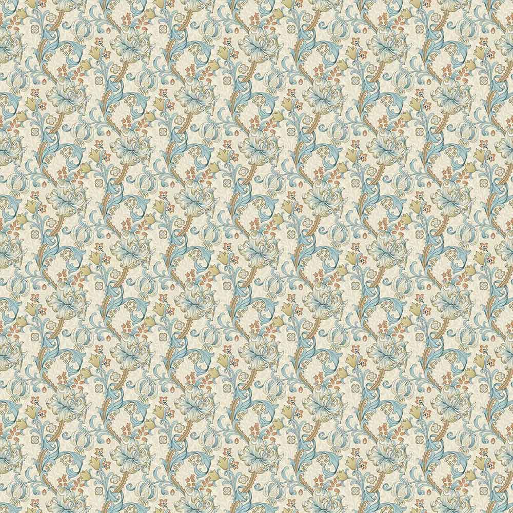 Golden Lily Linen & Teal Fabric