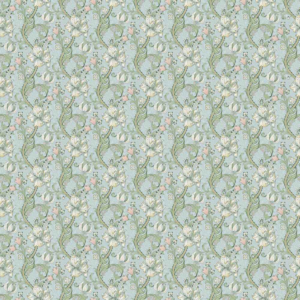 Golden Lily Apple & Blush Fabric