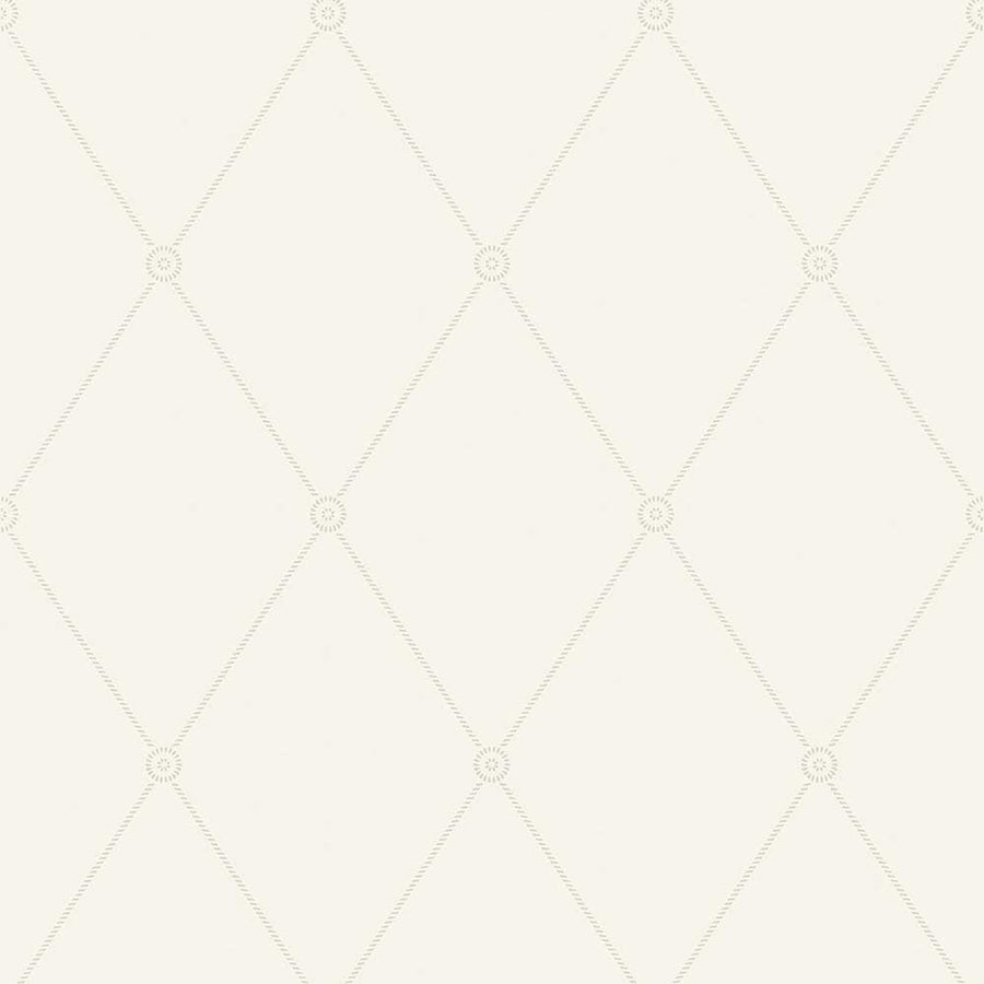 Large Georgian Rope Trellis Wallpaper by Cole & Son - 100/13060 | Modern 2 Interiors