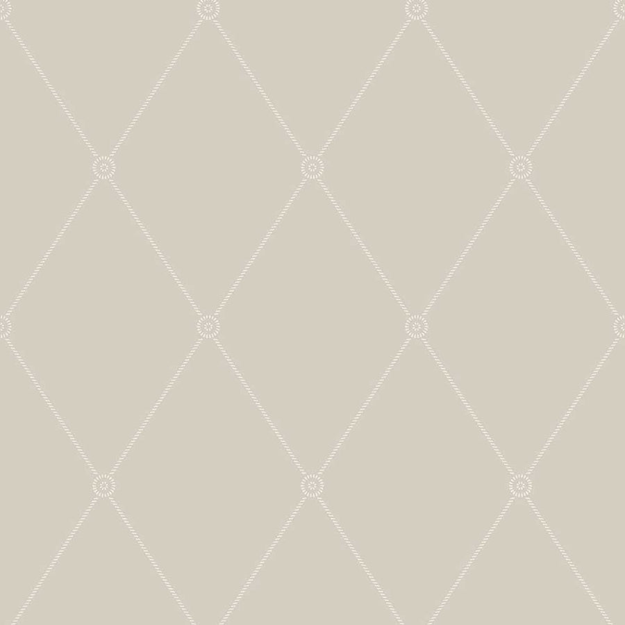 Large Georgian Rope Trellis Wallpaper by Cole & Son - 100/13061 | Modern 2 Interiors