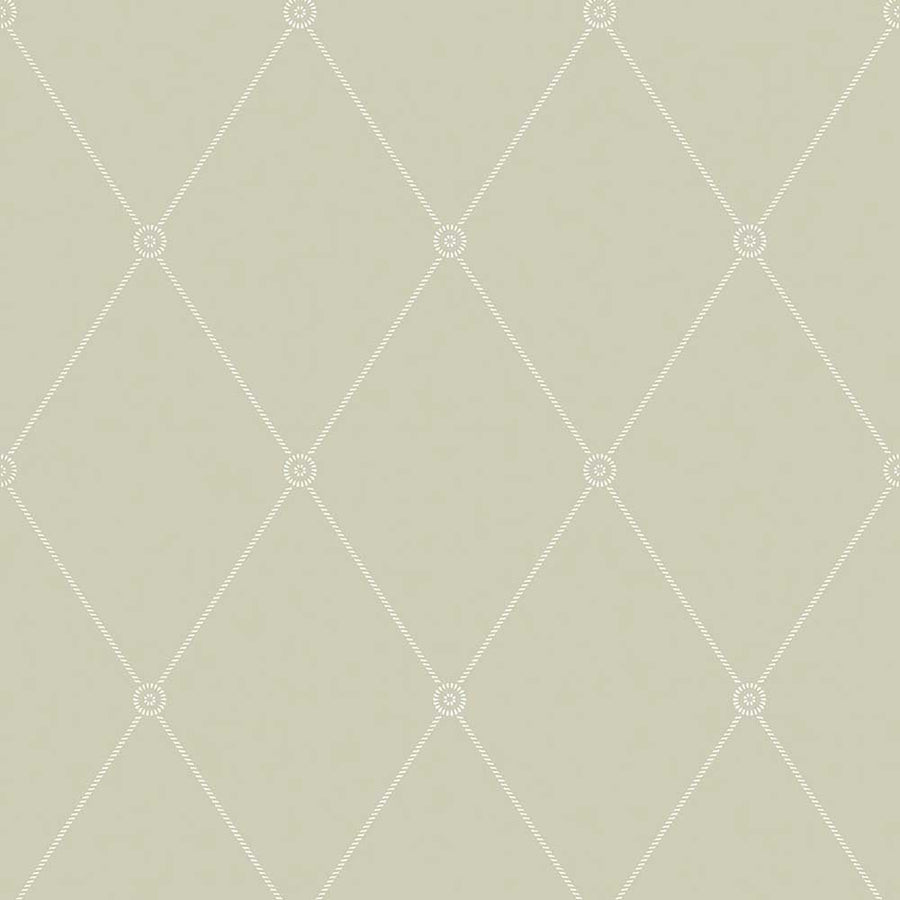 Large Georgian Rope Trellis Wallpaper by Cole & Son - 100/13065 | Modern 2 Interiors