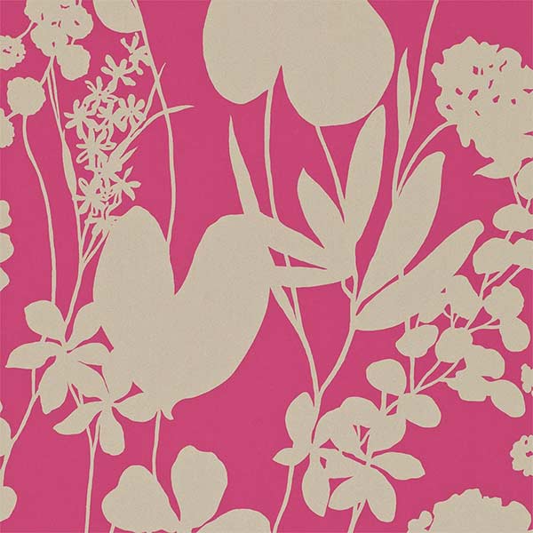 Harlequin Nalina Wallpaper - Flamingo - 111048 | Modern 2 Interiors