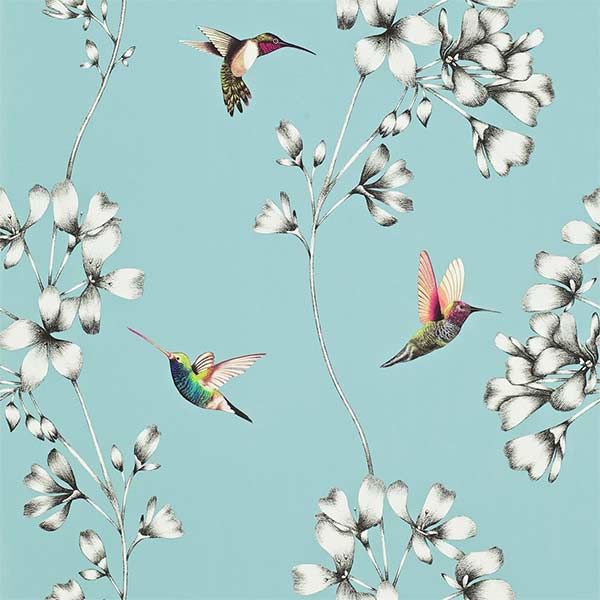 Harlequin Amazilia Wallpaper - Sky - 111060 | Modern 2 Interiors