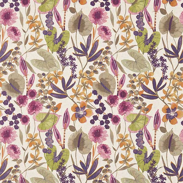 Nalina Loganberry Fabric by Harlequin - 120336 | Modern 2 Interiors