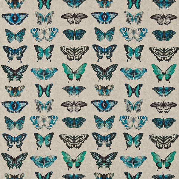 Papilio Lagoon Fabric by Harlequin - 120343 | Modern 2 Interiors