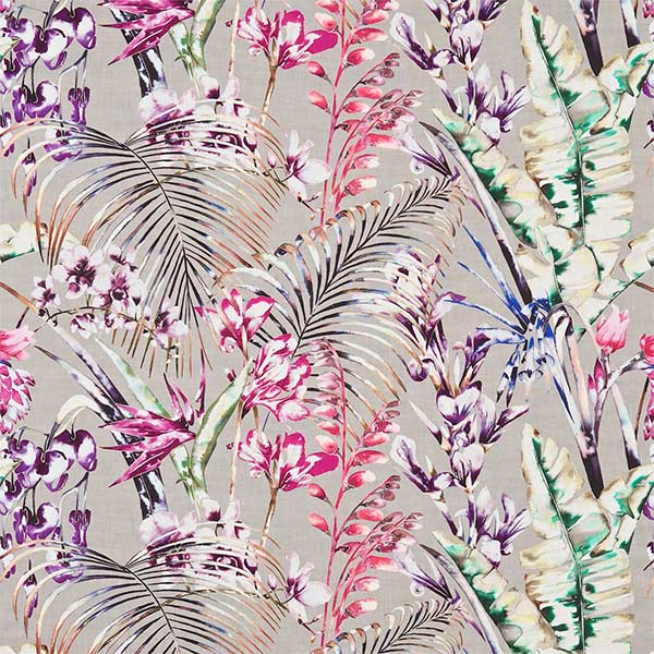 Paradise Loganberry Fabric by Harlequin - 120352 | Modern 2 Interiors