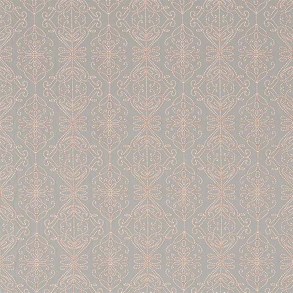 Java Stone/Papaya Fabric by Harlequin - 131516 | Modern 2 Interiors
