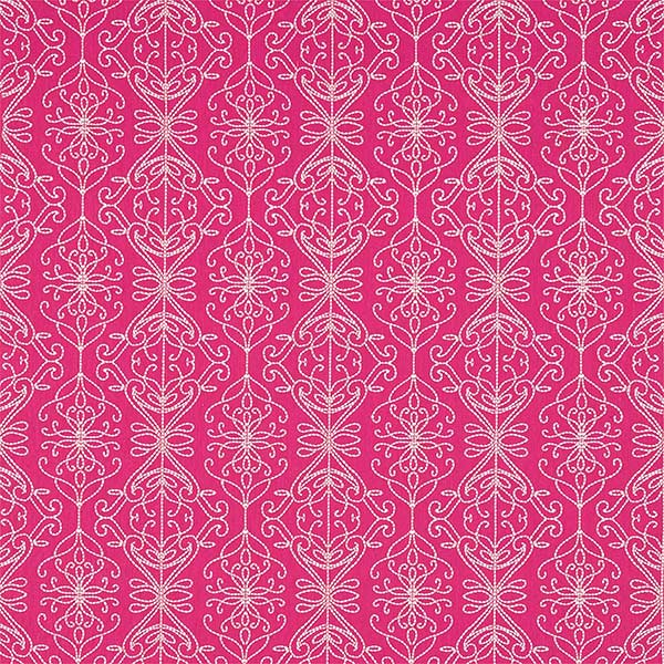 Java Flamingo/Peach Fabric by Harlequin - 131518 | Modern 2 Interiors