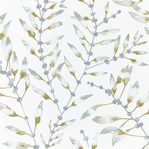 Harlequin Chaconia Wallpaper - Lagoon & Linden - 111636 | Modern 2 Interiors