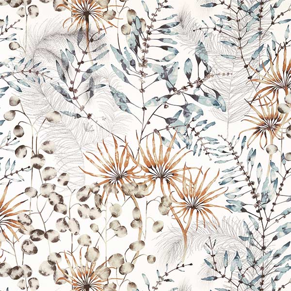 Postelia Amber/Slate Fabric by Harlequin - 120595 | Modern 2 Interiors