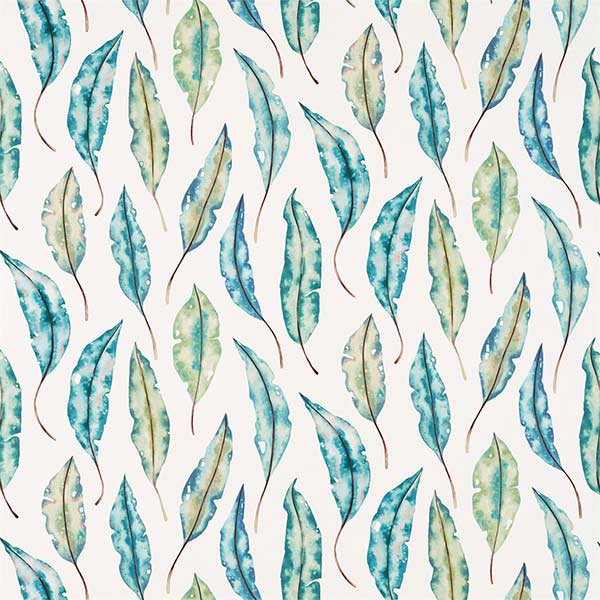 Kinina Marine/Lime Fabric by Harlequin - 120598 | Modern 2 Interiors