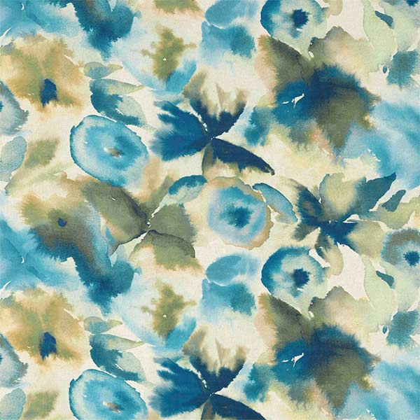 Flores Sky Fabric by Harlequin - 120574 | Modern 2 Interiors