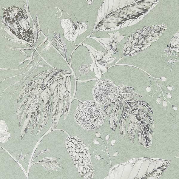 Harlequin Amborella Wallpaper - Seaglass - 111224 | Modern 2 Interiors