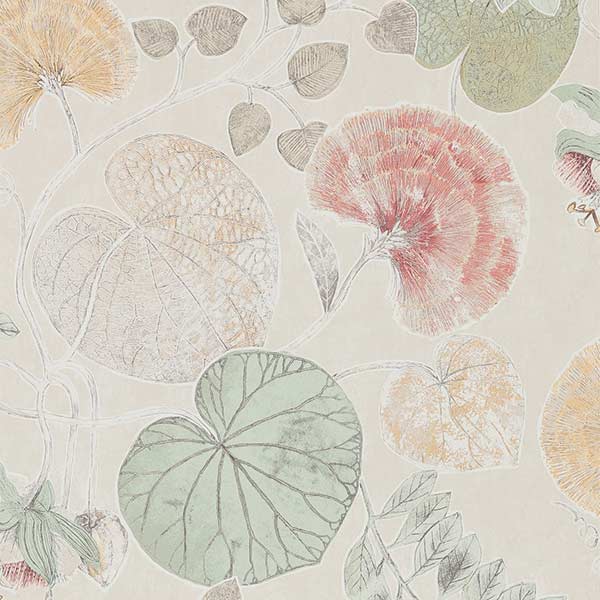 Harlequin Dardanella Wallpaper - Amber & Mint - 111260 | Modern 2 Interiors