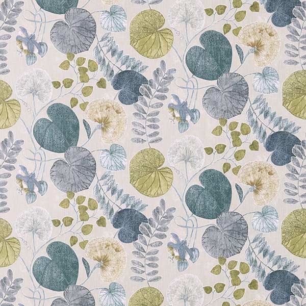 Dardanella Ink/Chartreuse Fabric by Harlequin - 120418 | Modern 2 Interiors
