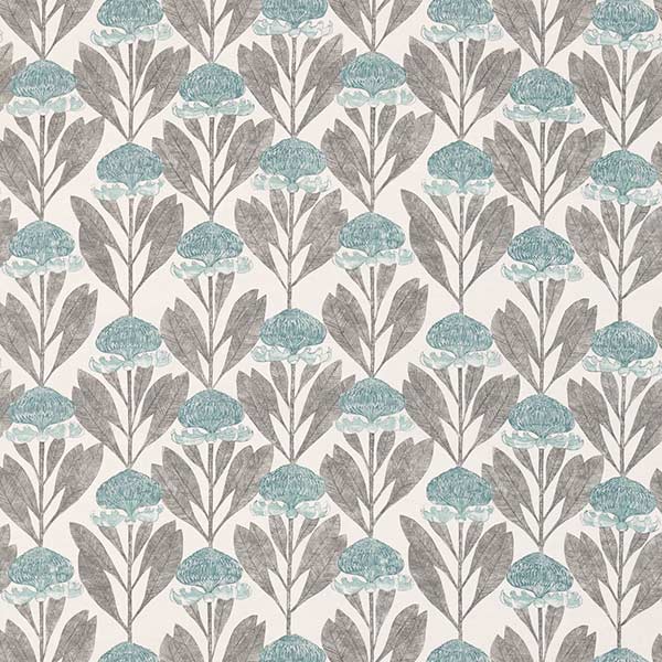 Protea Seaglass/Willow Fabric by Harlequin - 120431 | Modern 2 Interiors