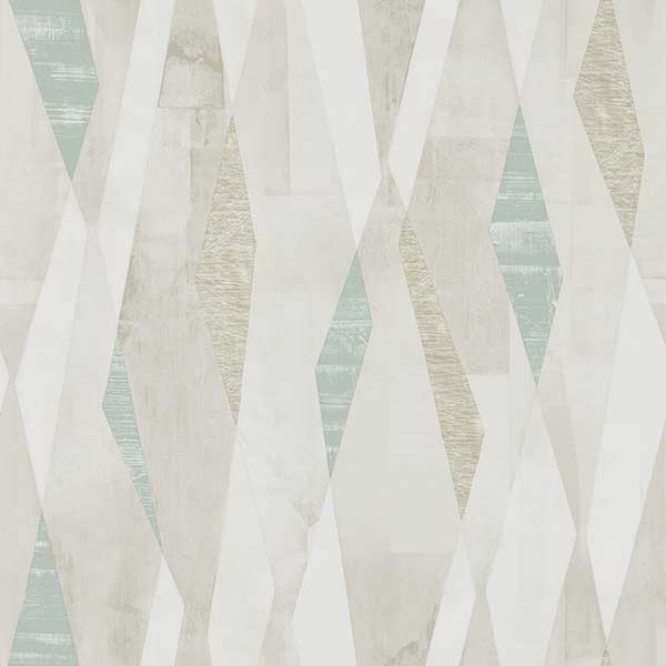 Harlequin Vertices Wallpaper - Teal - 111702 | Modern 2 Interiors