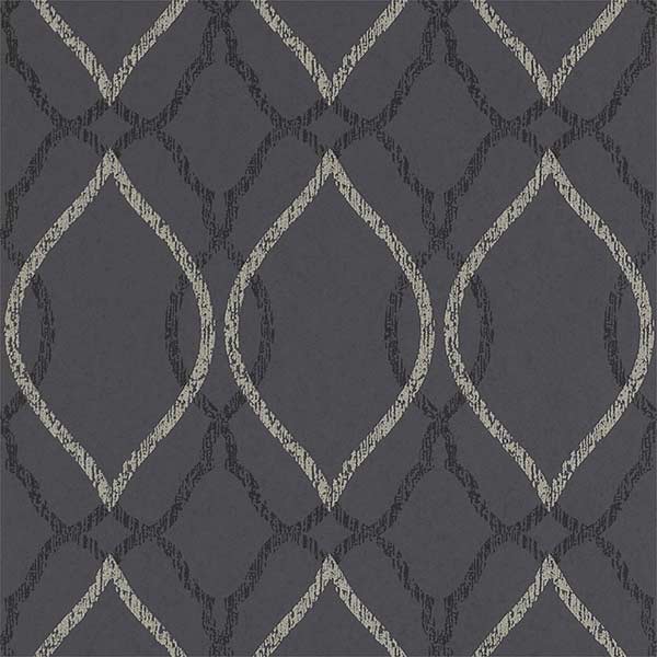 Harlequin Comice Wallpaper - Onyx - 110610 | Modern 2 Interiors