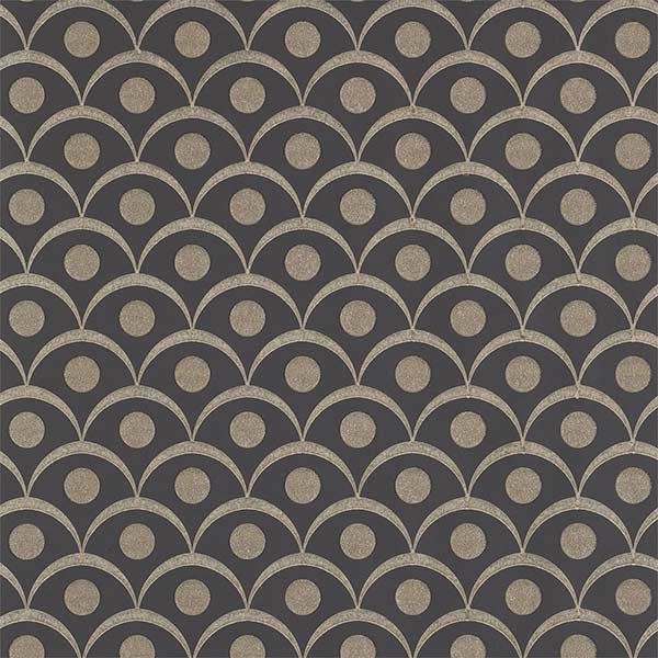 Harlequin Demi Wallpaper - Onyx - 110616 | Modern 2 Interiors