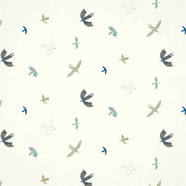 Harlequin Skies Above Wallpaper - Duckegg & Linen - 112641 | Modern 2 Interiors