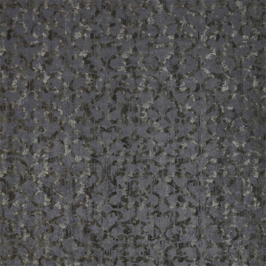 Baroc Midnight & Steel Fabric by Harlequin - 132606 | Modern 2 Interiors