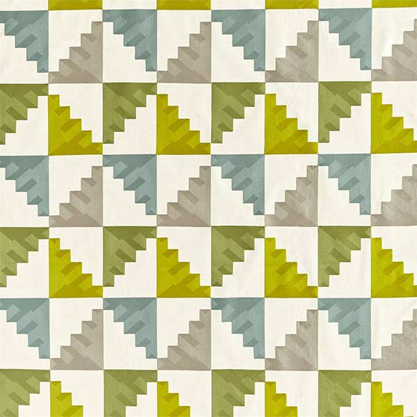 Mehari Lime Fabric by Harlequin - 133051 | Modern 2 Interiors