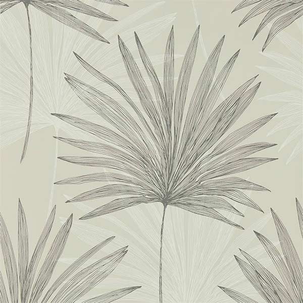 Harlequin Mitende Wallpaper - Pewter & Chalk - 112230 | Modern 2 Interiors