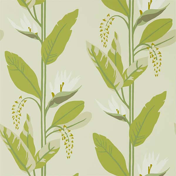 Harlequin Llenya Wallpaper - Lime, Jade & Pebble - 112238 | Modern 2 Interiors