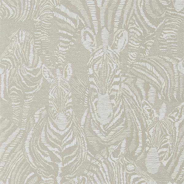 Harlequin Nirmala Wallpaper - Platinum & Chalk - 112241 | Modern 2 Interiors