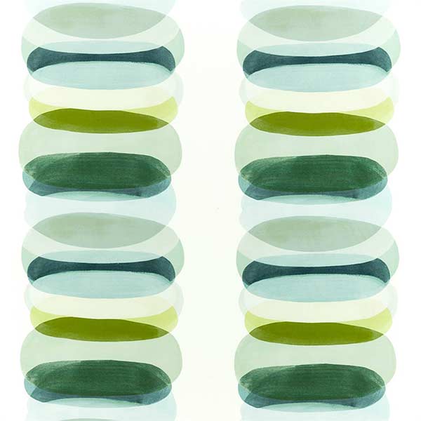 Elliptic Emerald Fabric by Harlequin - 120852 | Modern 2 Interiors