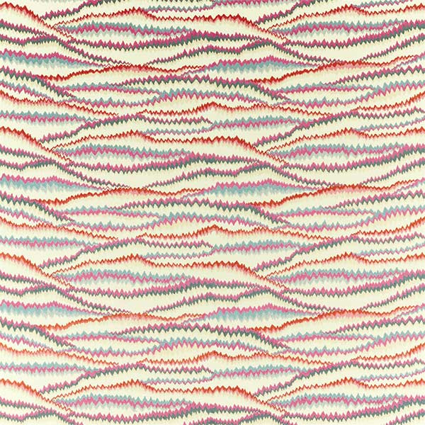 Tremolo Tulip/Coral Fabric by Harlequin - 133011 | Modern 2 Interiors