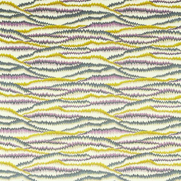 Tremolo Aubergine/Chartreuse Fabric by Harlequin - 133012 | Modern 2 Interiors