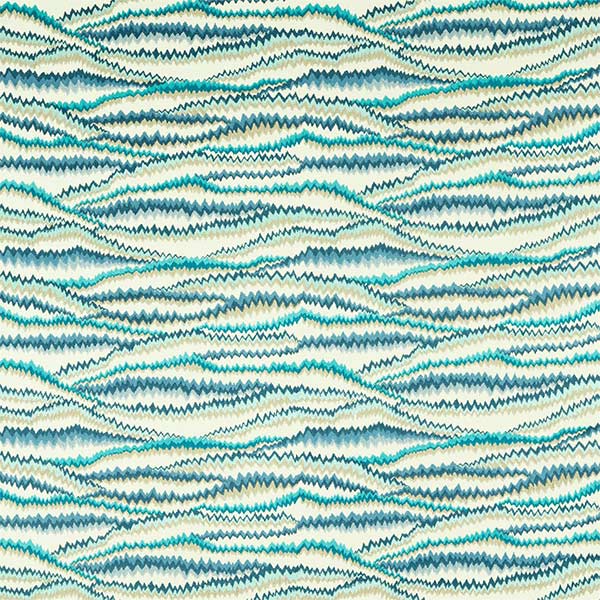 Tremolo Azure/Ink Fabric by Harlequin - 133014 | Modern 2 Interiors