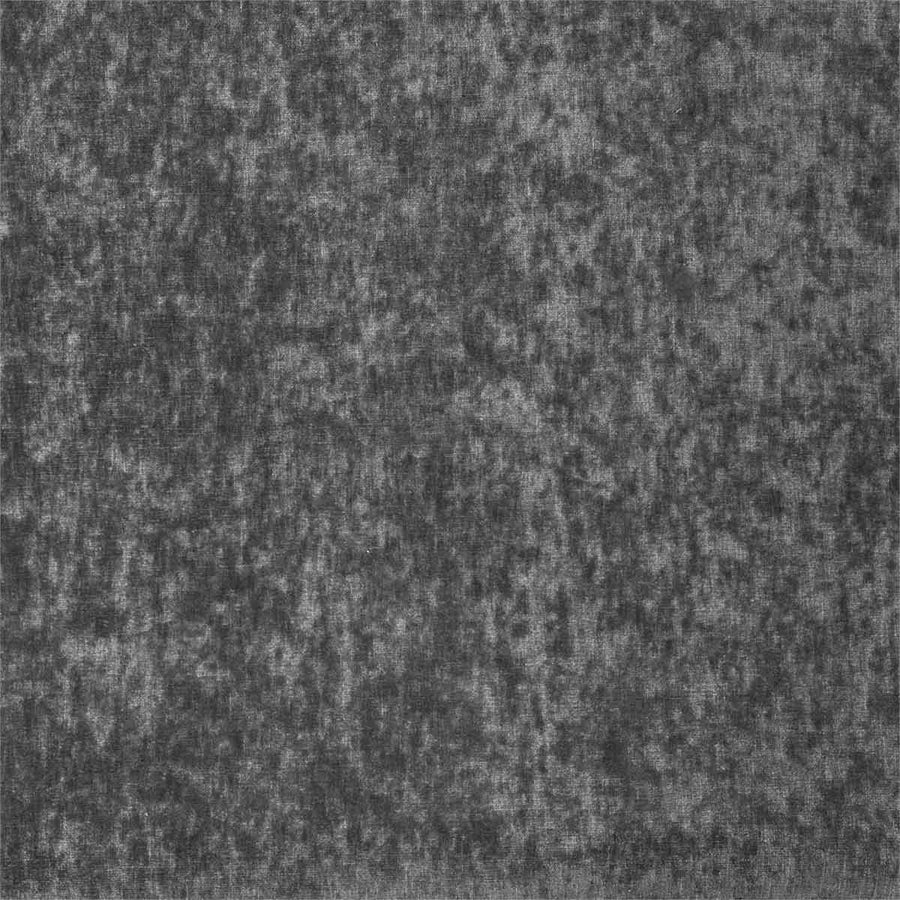 Zecca Velvet Graphite Fabric by Harlequin - 132847 | Modern 2 Interiors