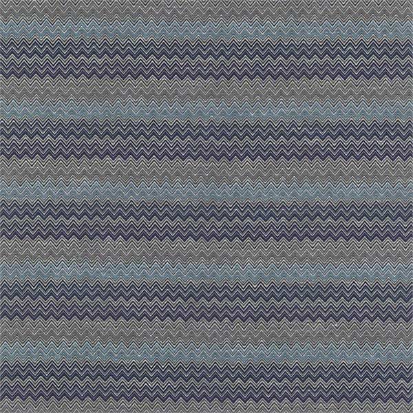 Chevron Cobalt Fabric by Harlequin - 130664 | Modern 2 Interiors