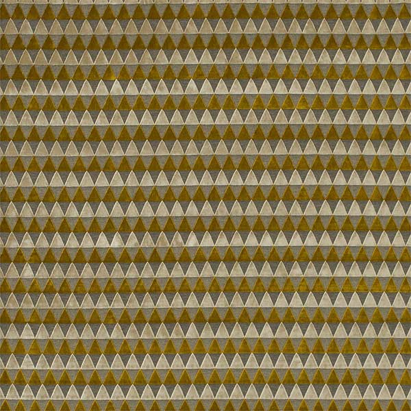 Tessalate Mustard/Taupe Fabric by Harlequin - 130681 | Modern 2 Interiors