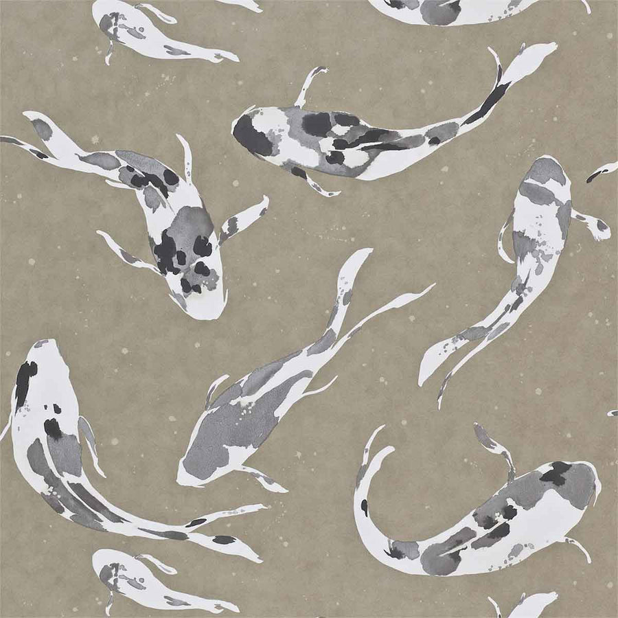 Koi Metal Wallpaper by Harlequin - 110900 | Modern 2 Interiors