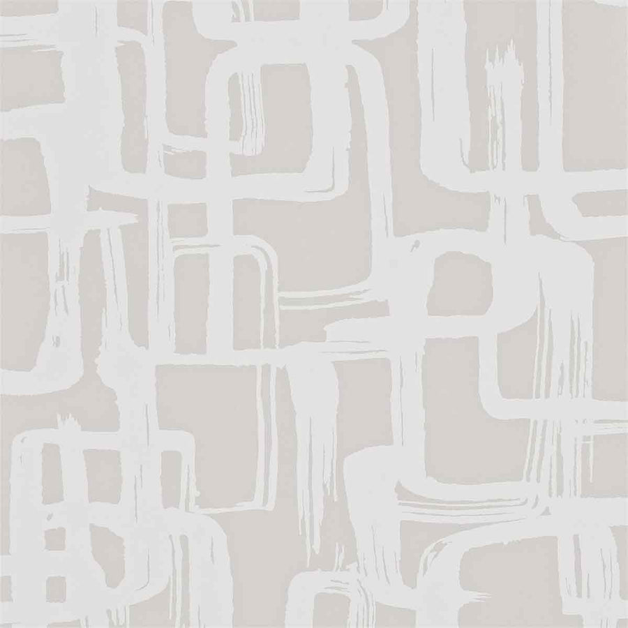 Asuka Pearl & Chalk Wallpaper by Harlequin - 110904 | Modern 2 Interiors