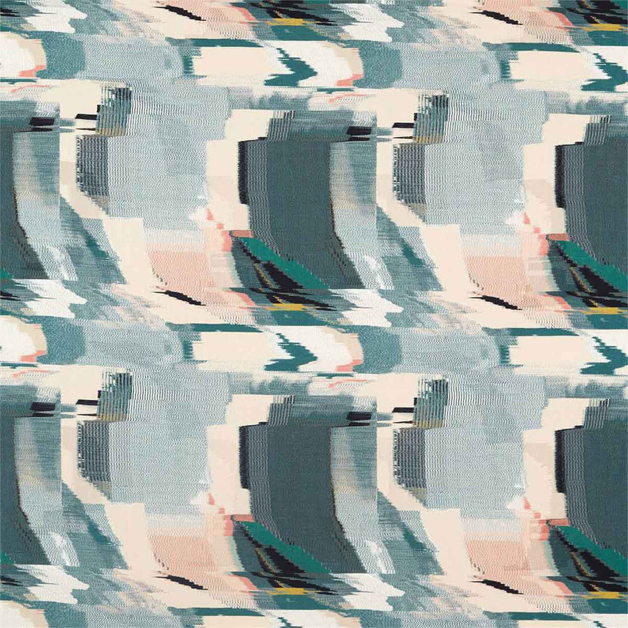 Perspective Emerald & Peony Fabric by Harlequin - 132793 | Modern 2 Interiors