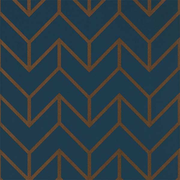 Harlequin Tessellation Wallpaper - Marine - 111986 | Modern 2 Interiors