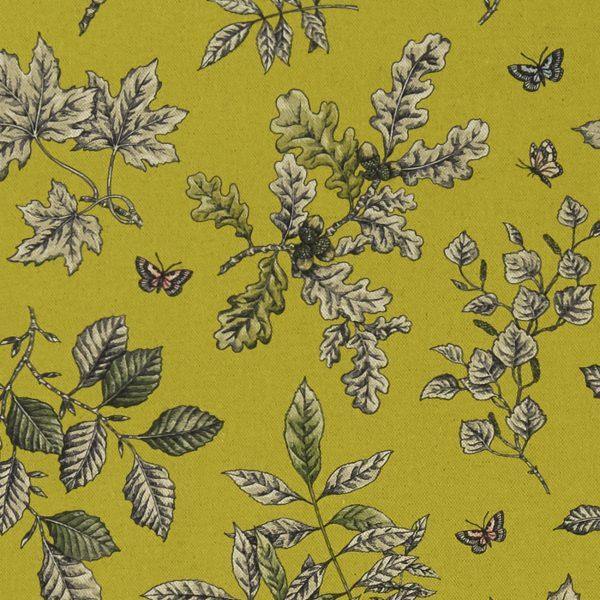 Hortus Chartreuse Fabric by Clarke & Clarke - F1329/03 | Modern 2 Interiors
